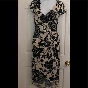 “B.Smart” EUC Faux wrap dress
